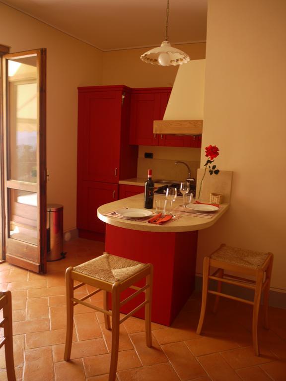 Il Corso Lägenhet Montepulciano Stazione Rum bild